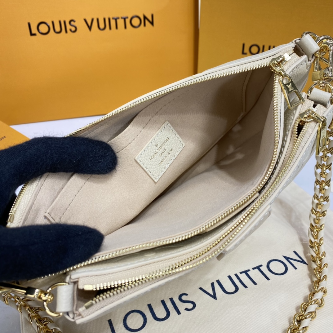 Louis Vuitton MULTI POCHETTE ACCESSOIRES Monogram M80447 Cream 